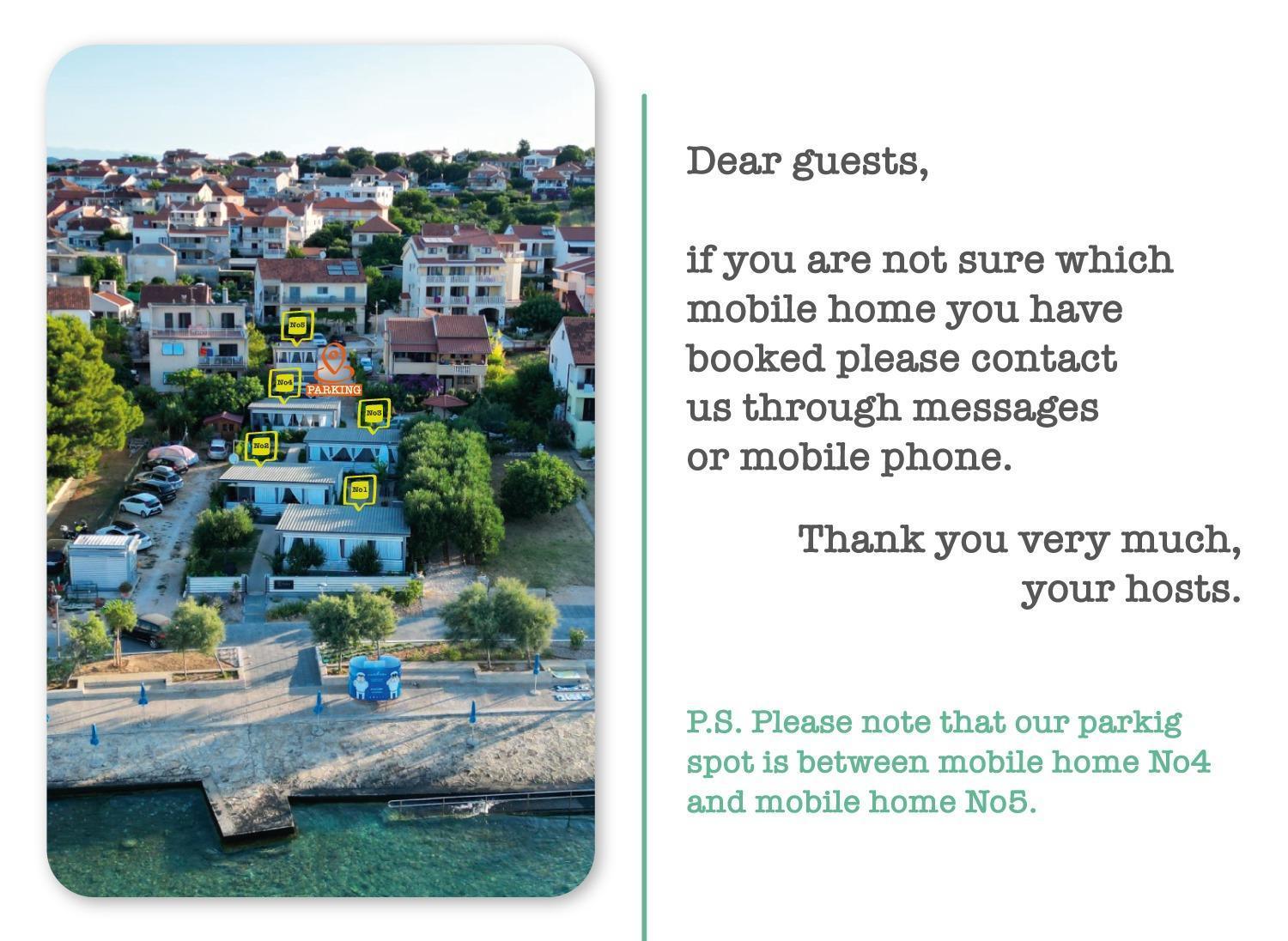 Rasin Mobile Homes Pakoštane Eksteriør bilde